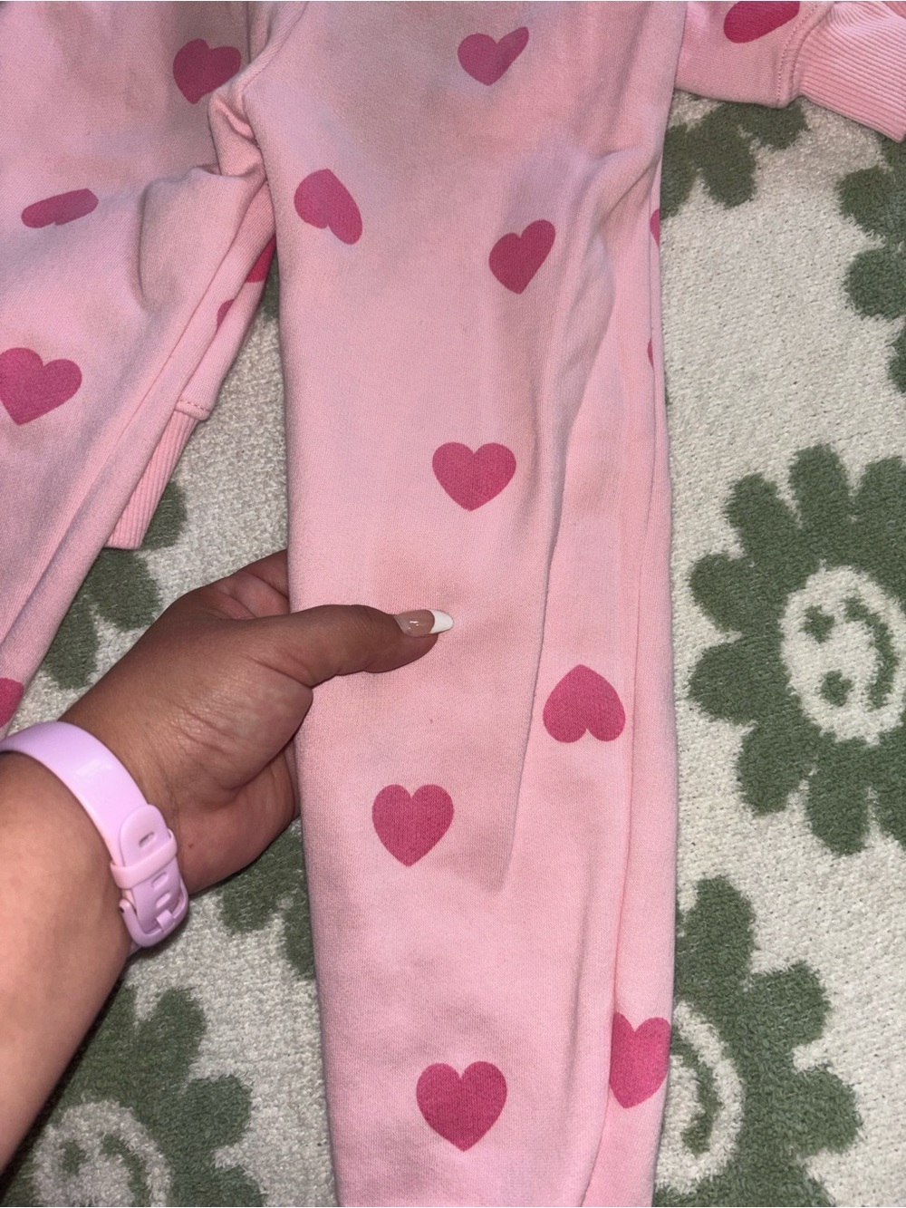 H&M Pink Heart Print Matching Set - Picture 7 of 8